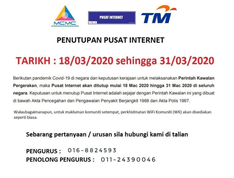 Penutupan Pergerakan Kawalan