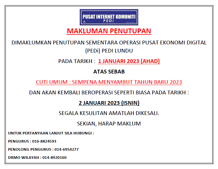 pedi-tutup-1-januari-2023