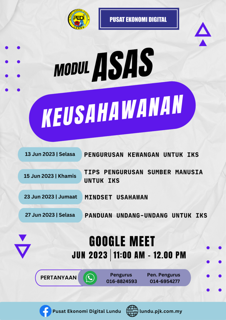 Poster-Kelas-Asas-Keusahawanan